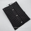 Hidden button-down long sleeve men's shirt